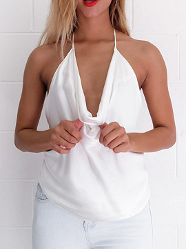 white backless top