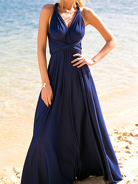 navy multiway dress