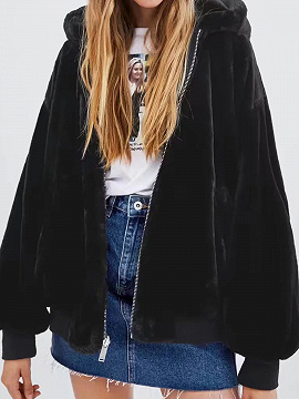 women's hooded bomber jacket