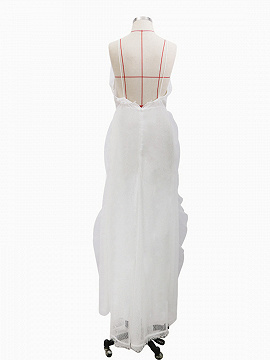 cold shoulder lace up dress Ladivine CDS490 main image 0