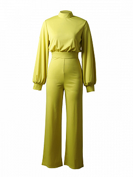 ロンパース・カバーオール house on the hill Jumpsuit yellow MUSTARD_PRODUCT_180512_LINCOLN