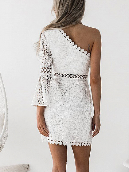 blanche cut out mini dress