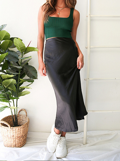 Débardeur Vert Chung Sen à Perles - Nouveau Sans étiquettes Taille S