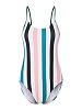 Multicolor Stripe One-piece Swimsuit | Choies