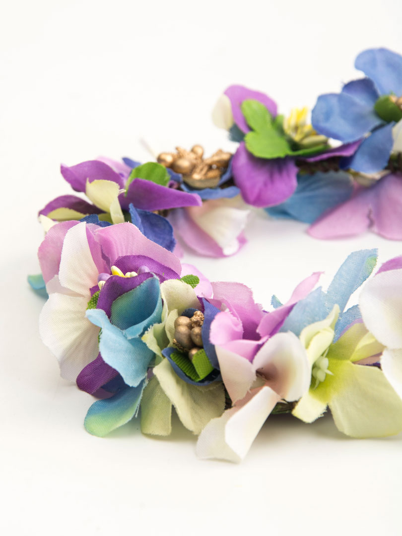 Colorful Beaded Lilacs Hairband Choies