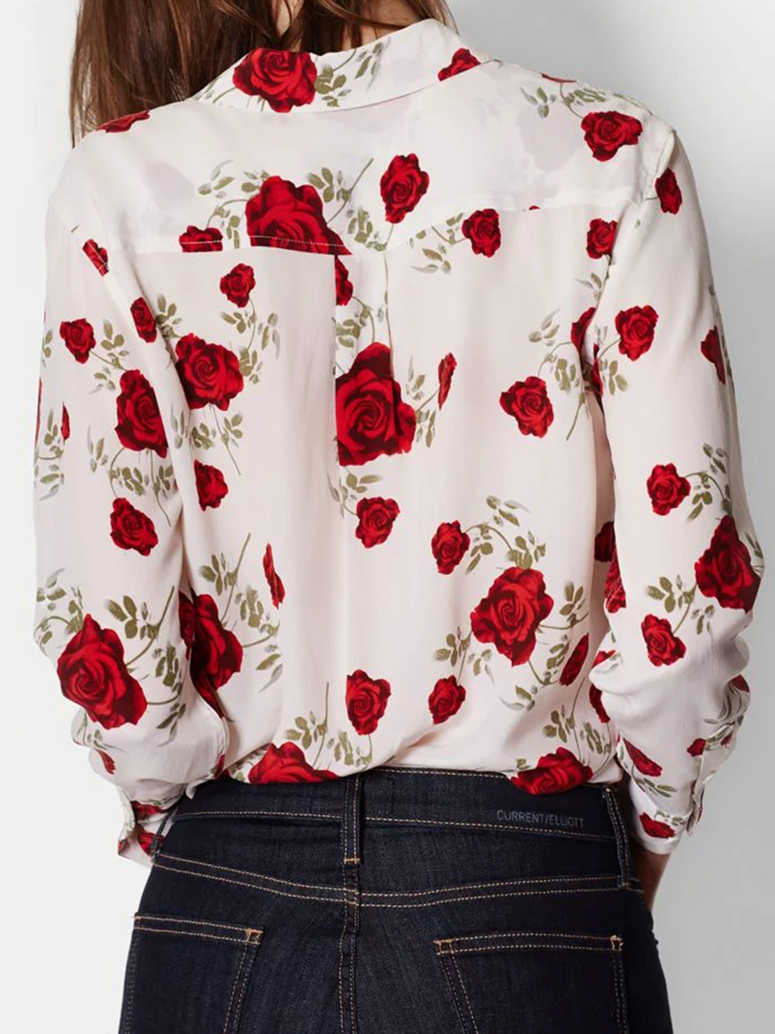 rose print shirt forever 21